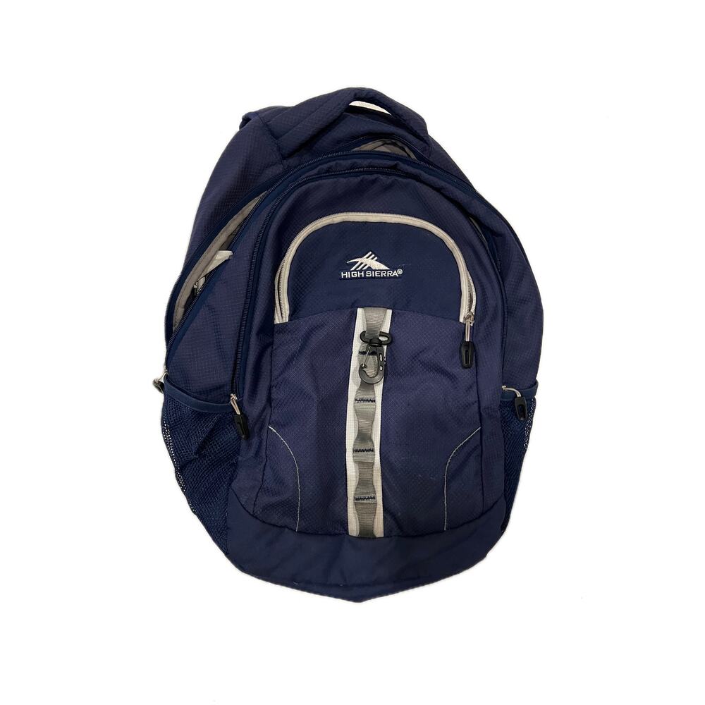 High Sierra Padded Blue Computer Backpack